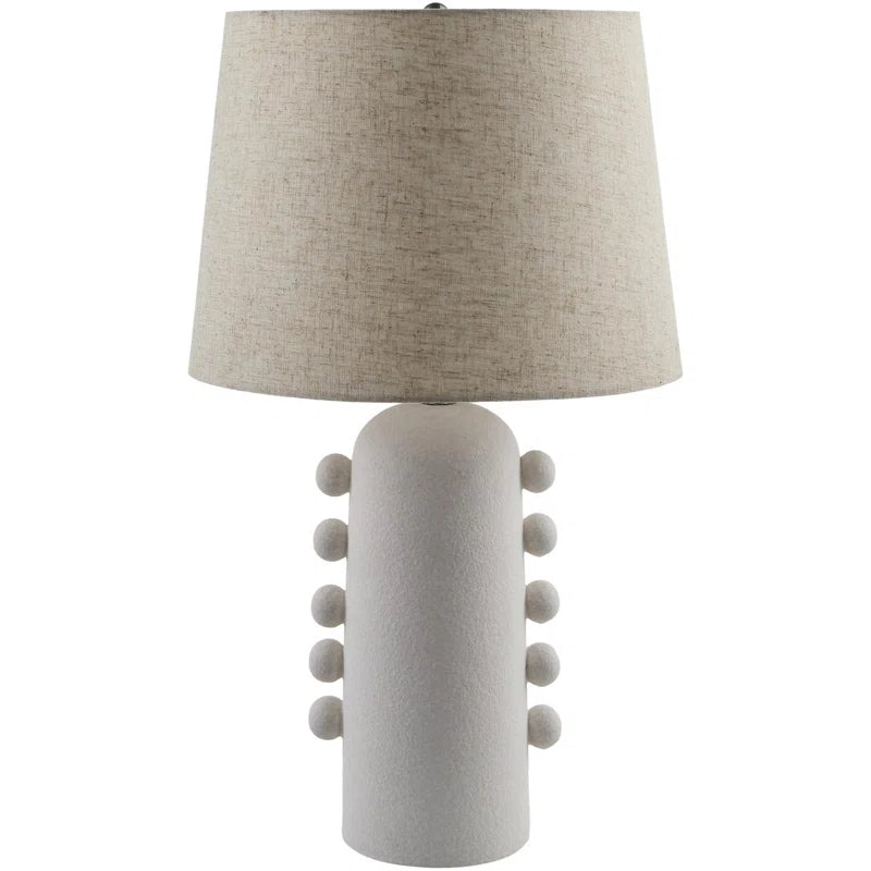 Lina Ceramic Tan Table Lamp