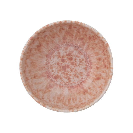 APRICOT STONEWARE BOWL