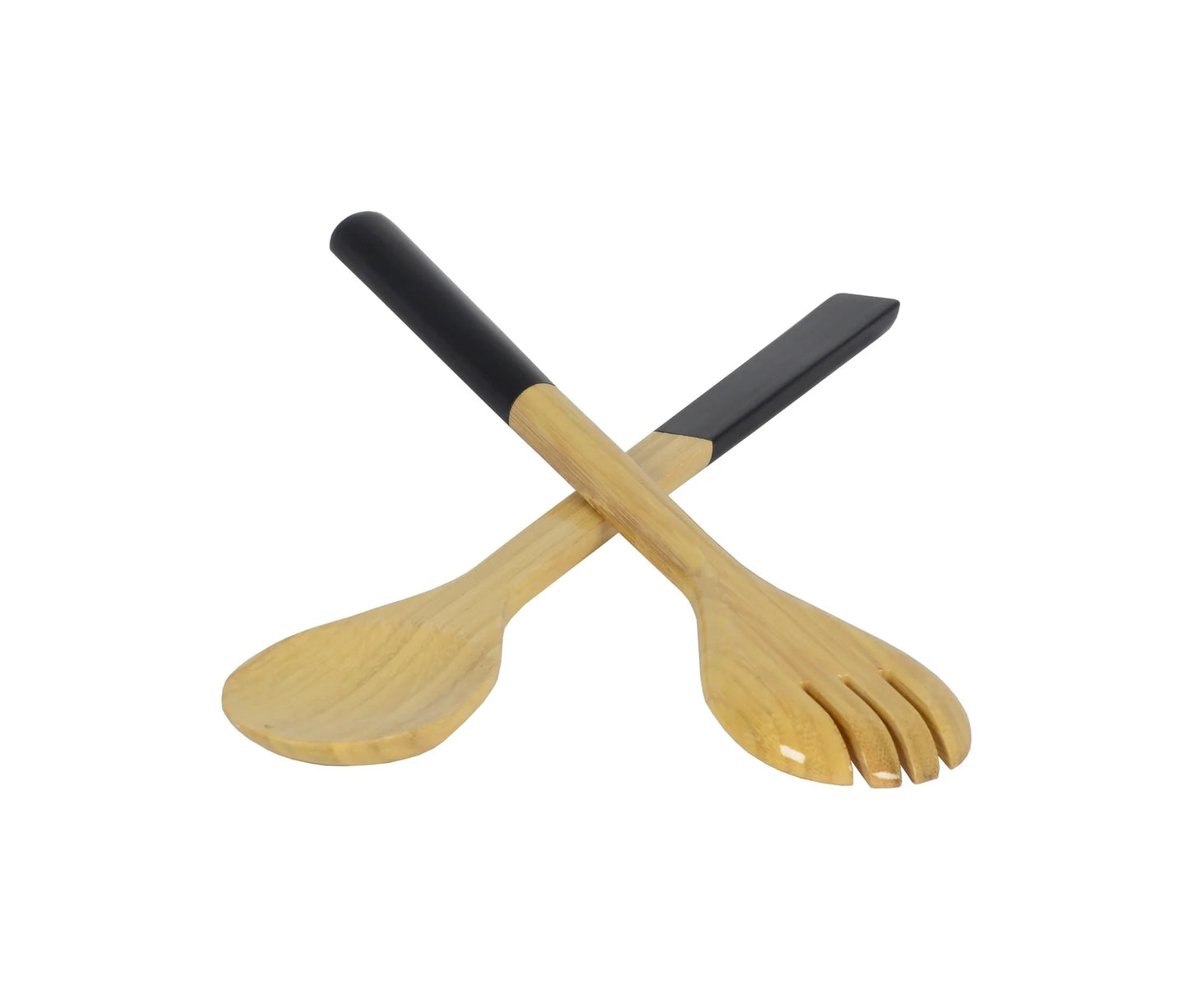 BAMBOO MIXING BOWL SET BLACK