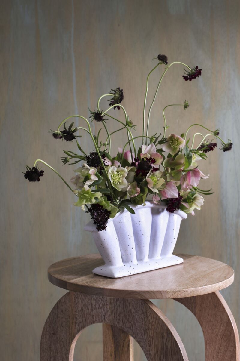 FLORERO ABANICO