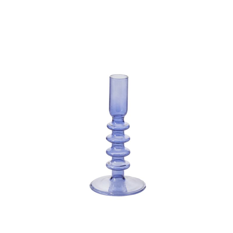 CANDELERO MALAGA AZUL