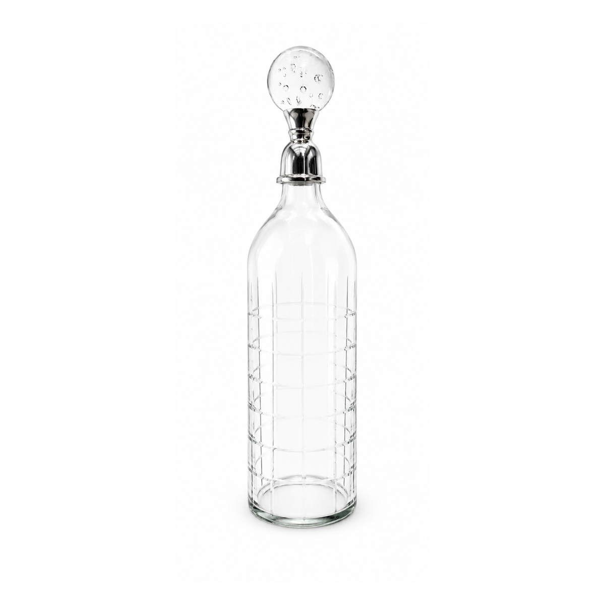 CUT GLASS DECANTER III