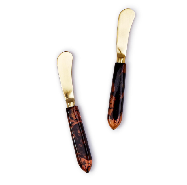 SPREADER SET DE CAREI ACRILICO Y DORADO