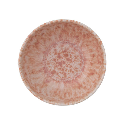 APRICOT STONEWARE BOWL