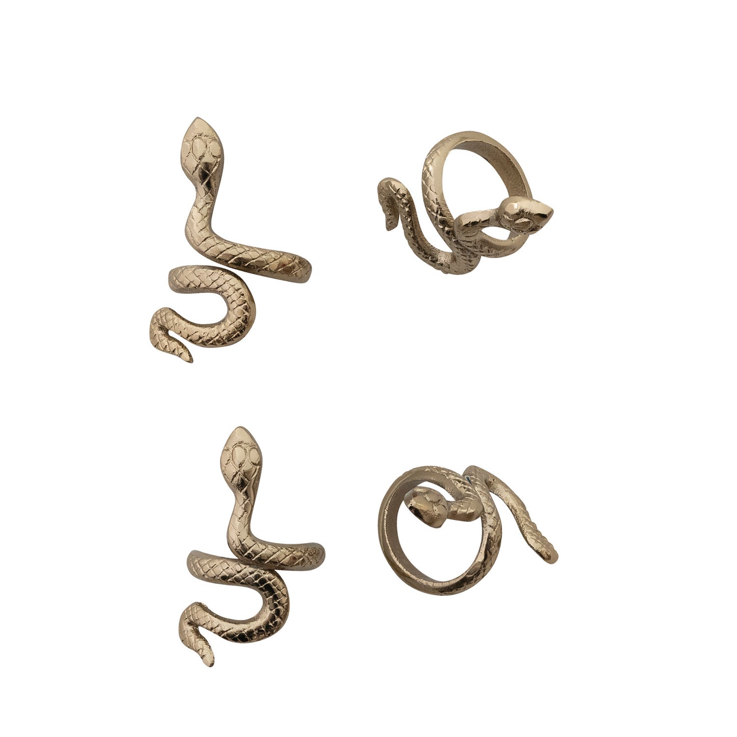 SNAKE NAPKING RINGS (SET OF 4)