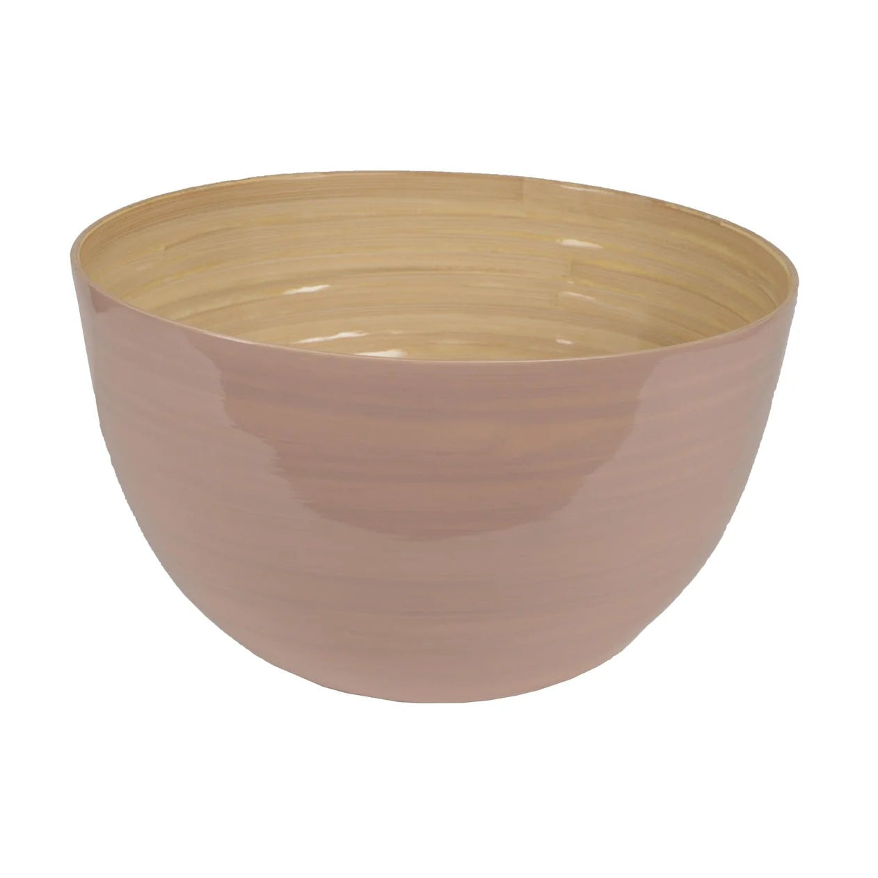 BAMBOO MIXING BOWL SET BLUSH
