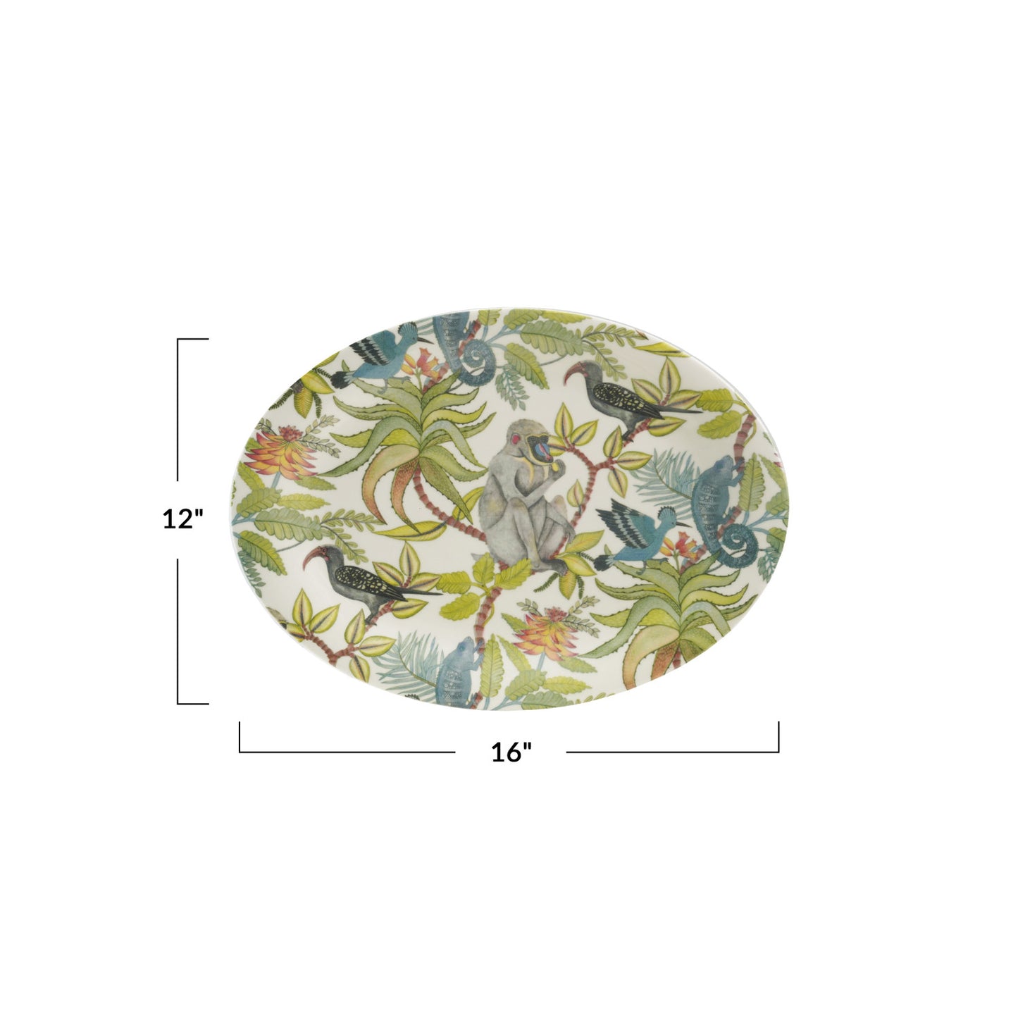 BOTANICAL RAINFOREST PLATTER