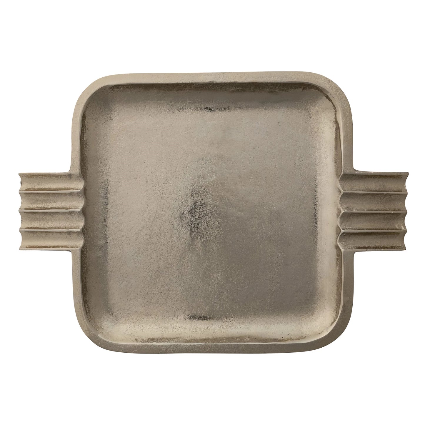 BANDEJA DE ALUMINIO DORADA