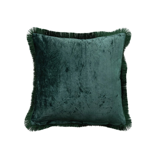 LEOPARD COTTON VELVET PILLOW