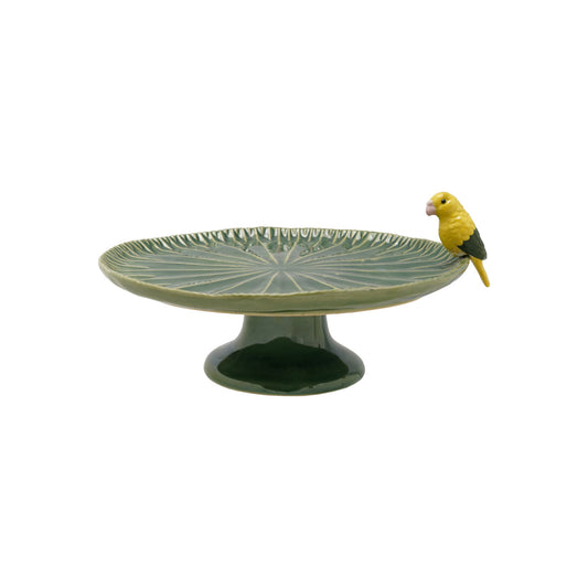 BIRD STONEWARE PEDESTAL