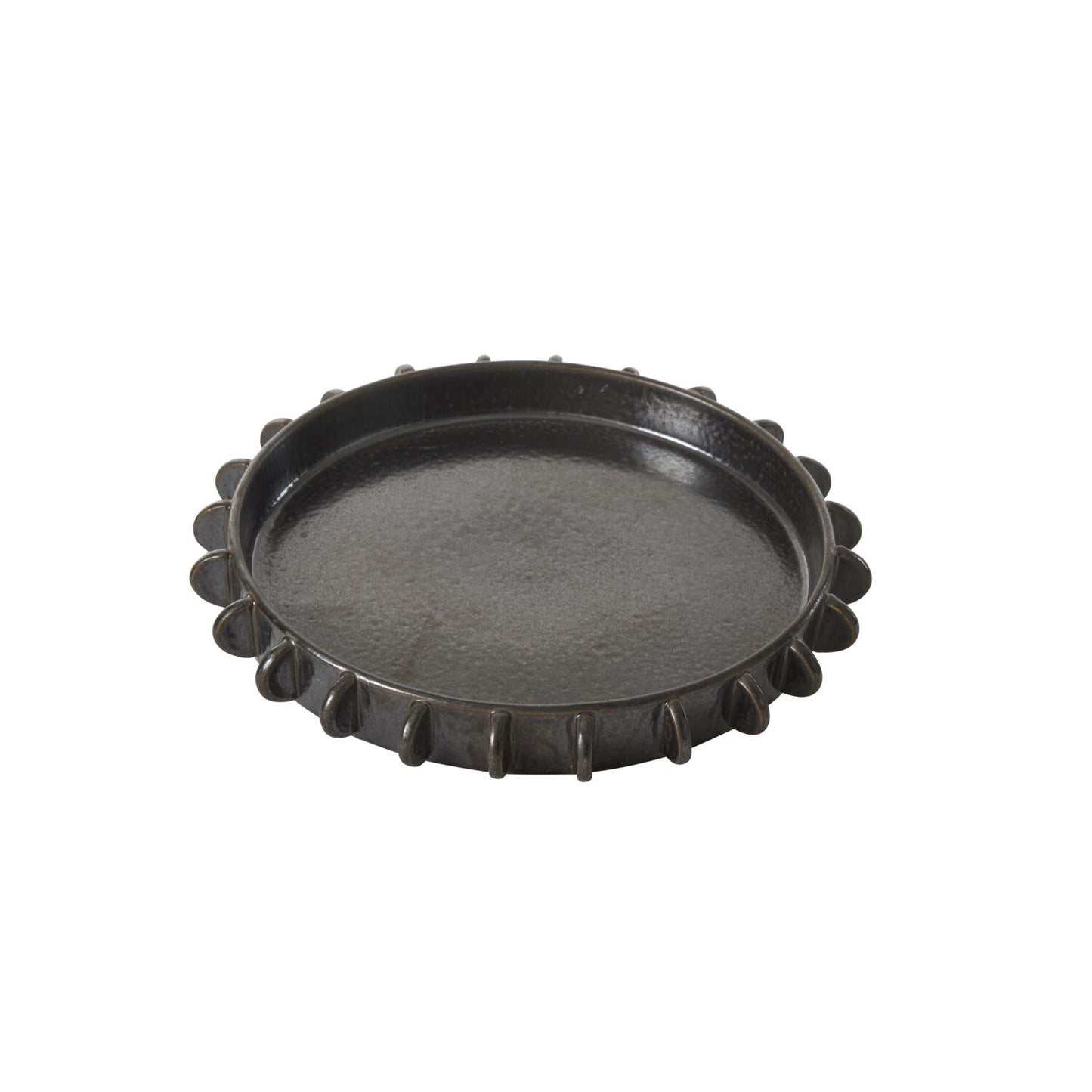 BLACK MODERN ORGANIC TRAY