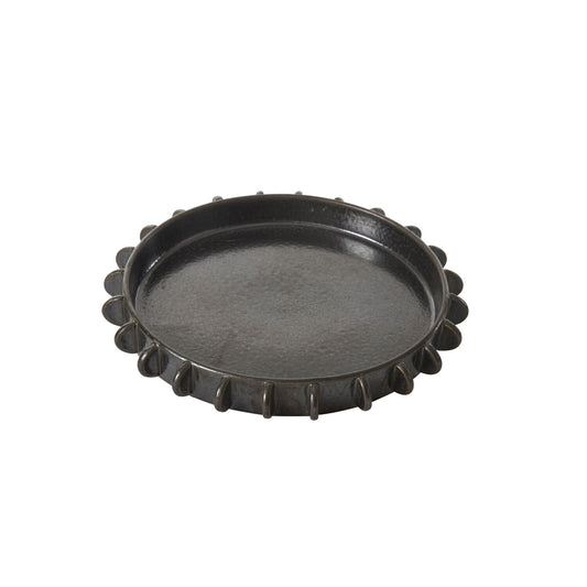 BLACK MODERN ORGANIC TRAY