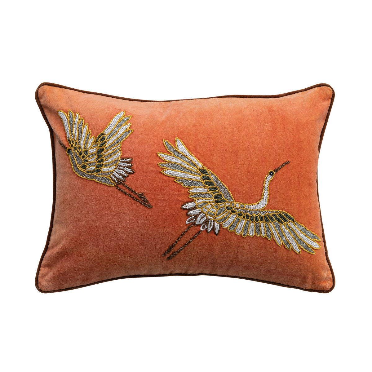 GARZAS EMBROIDERED LUMBAR PILLOW