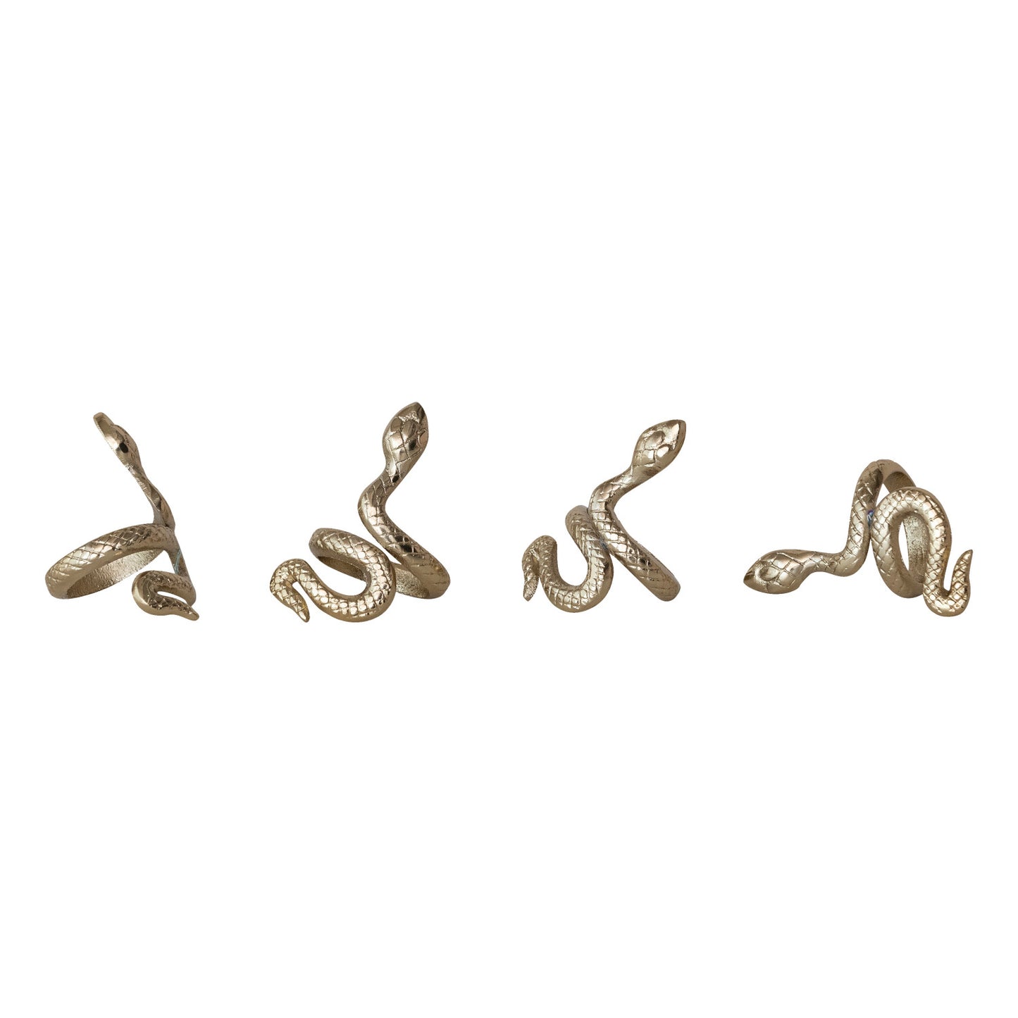 SNAKE NAPKING RINGS (SET OF 4)