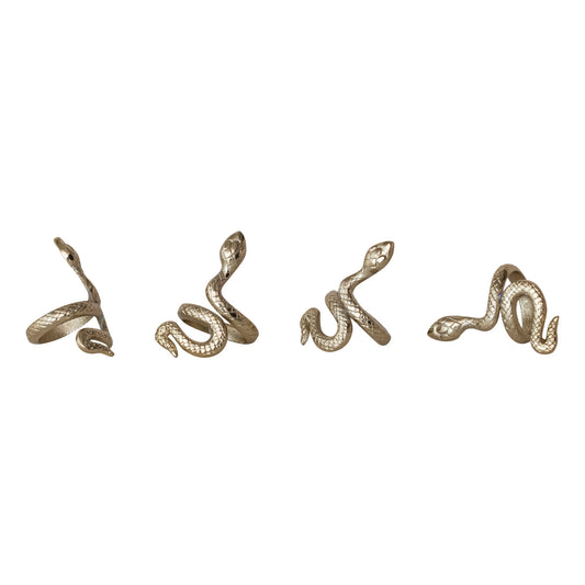 SNAKE NAPKING RINGS (SET OF 4)