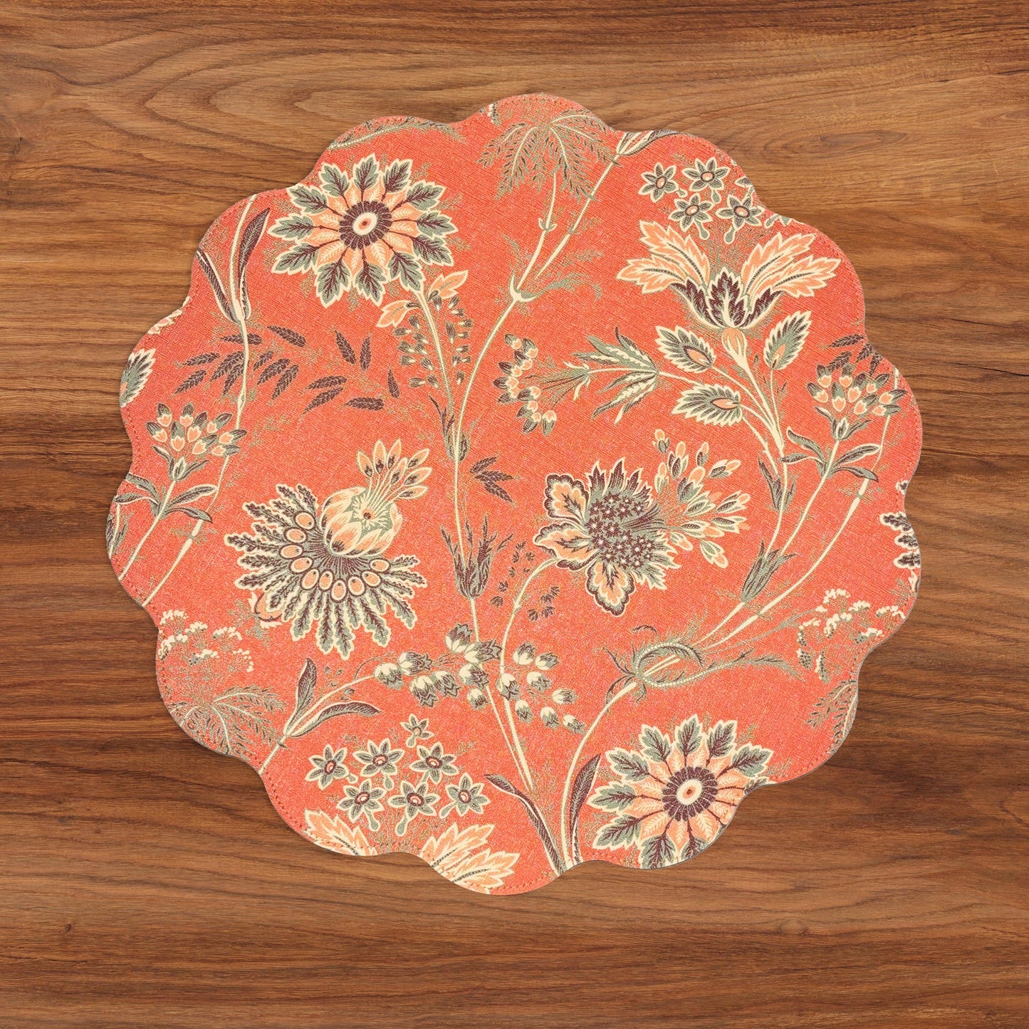 INDIVIDUALES REVERSIBLES OTOÑO  (SET DE 4)