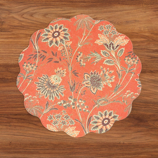 INDIVIDUALES REVERSIBLES OTOÑO  (SET DE 4)