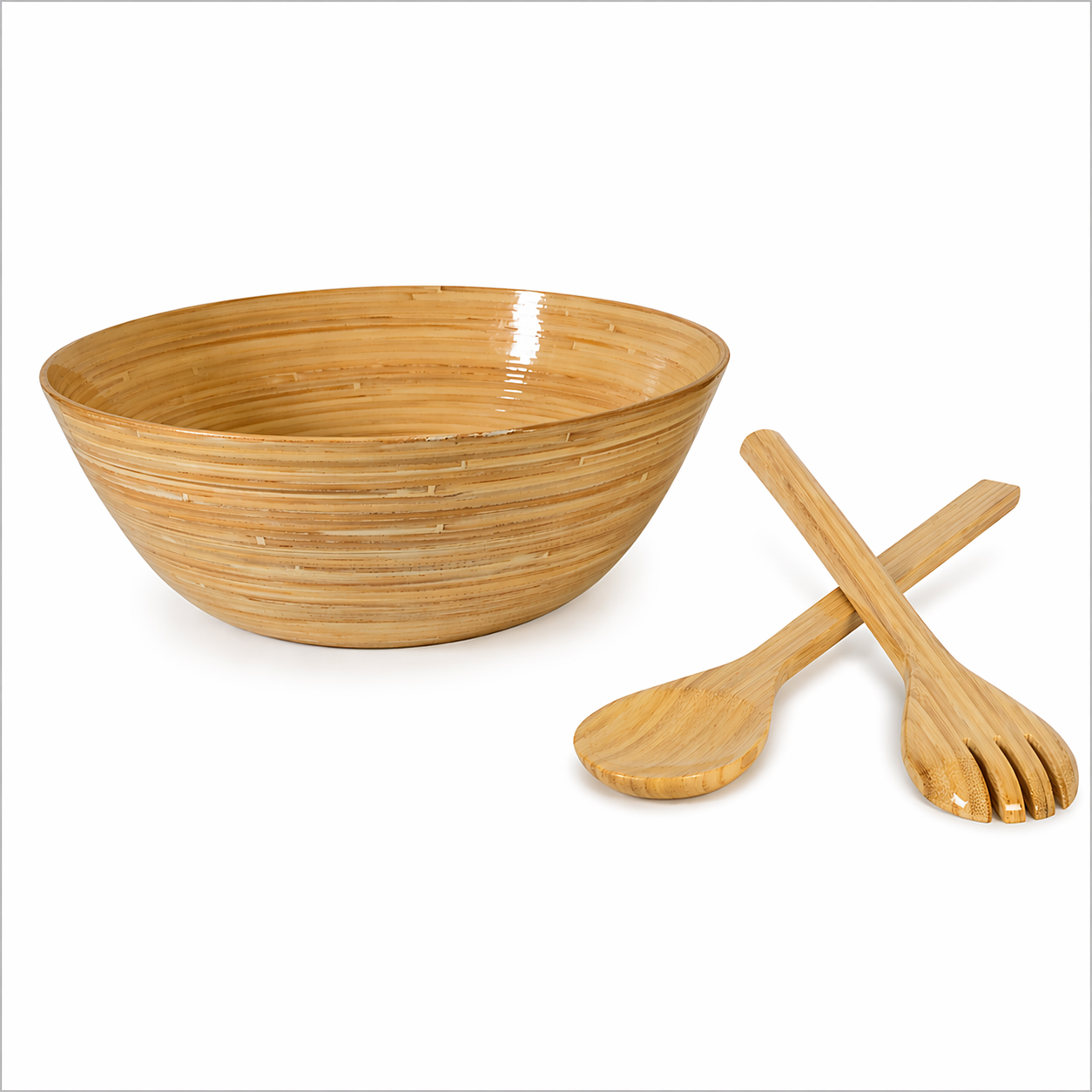 BAMBOO PARTY BOWL SET