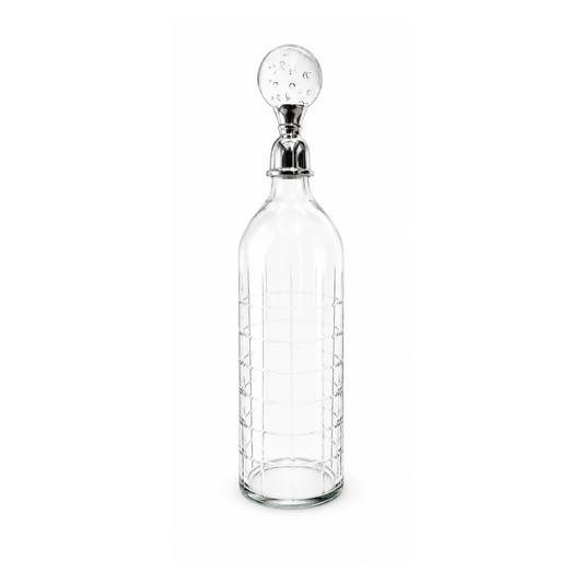 CUT GLASS DECANTER III