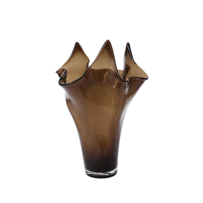 PICOS LARGE VASE IN BROWN